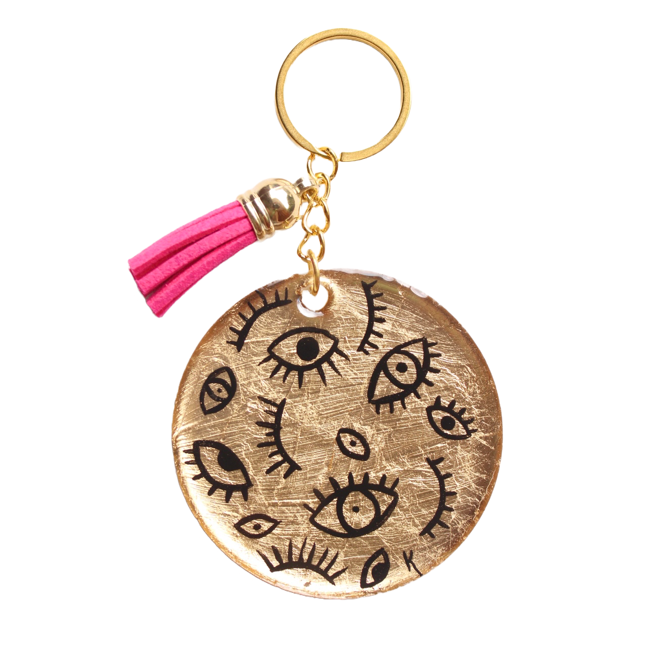 Llavero Gold eyes