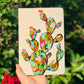 Libreta Cactus colorido